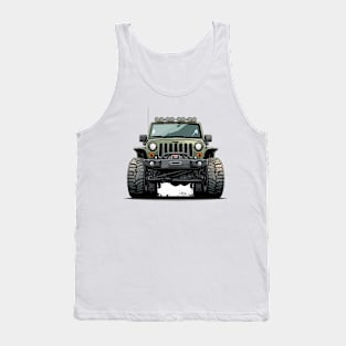 jeep, 4x4, adventure, funny jeep, jeep adventure, jeep lover, offroad, suv, wrangler, Tank Top